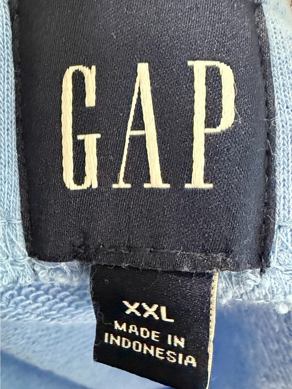 NWT Gap 1969 Logo Lounge Shorts Blue XXL